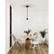 Access Lighting Vintage, LED Pendant, Matte Black Finish, Clear Glass 28103LEDDLP-MBL/CLR - alternate 4